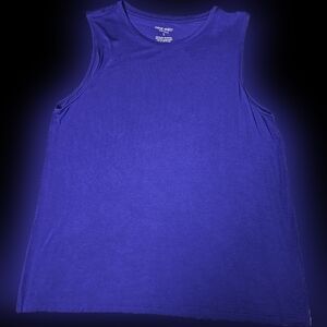 Royal Blue Nine West Layering Tank.   Soft And Stretchy Rayon And Spandex  Large